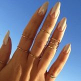 Маникюр на длинные ногти (130 фото) - красивый монохромный и модный. Как сделать ногти крепкими и длинными за один день и за одну неделю? Простой и неповторимый дизайн
