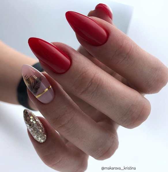 Красные ногти с дизайном: 60+ трендовых идей для уверенной в себе женщины
