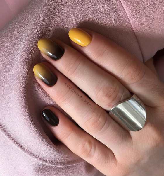 Омбре-арт для ногтей: 15 лучших идей, которые будут стильно смотреться на ногтях любой формы
