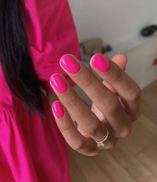 Модные тенденции розовых ногтей 2022 года: фото, тренды
